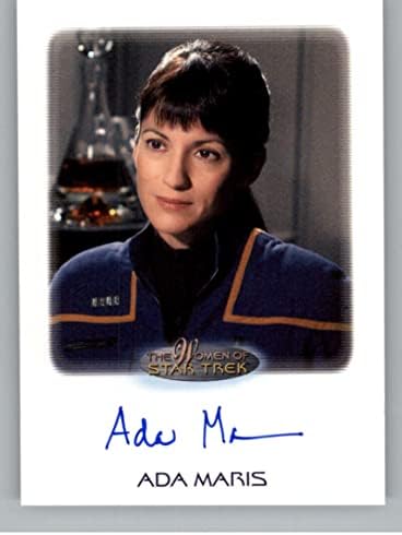 2021 Rittenhouse Nők a Star Trek Művészet Képek Autogramot NNOB Ada Maris Automatikus Aláírást Vállalkozás Teljes Vérzés Nem Hivatalos