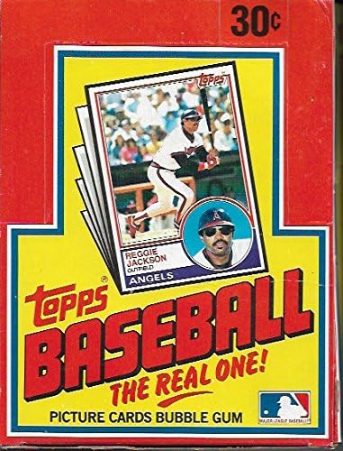 1983 Topps Baseball Kártya Viasz Doboz 36 Lezárt csomagok , Tony G., Wade Boggs Ryne Sandberg Újoncok több
