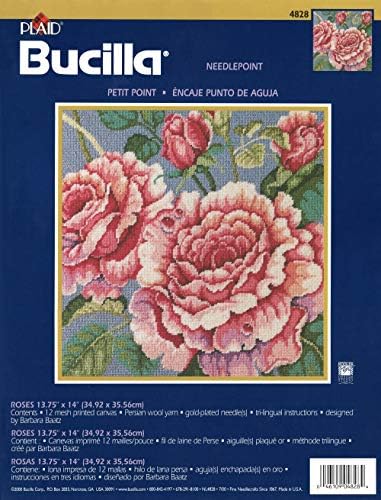 Bucilla - Rózsa - Hímzés Képet, vagy Párna Készlet 4828