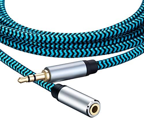 Hftywy AUX Hosszabbító Kábel 10 ft 3,5 mm-es Férfi-Nő Sztereó Audio Hosszabbító Kábel, Fejhallgató Hosszabbító Kábel-Kompatibilis
