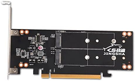 Bxcqzs PCIE X16 M2-NVME bővítőkártya 4 Full Speed Port Átviteli Bővítő Kártya Merevlemez Win7 / 8/10 / Linux