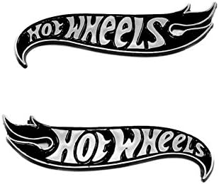 Yoaoo 2db OEM-Camaro-Hot-Wheels Kiadás Kerék Fedélzeten Fedél Emblémák Jelvény Hotwheels Valódi Chrome Fekete