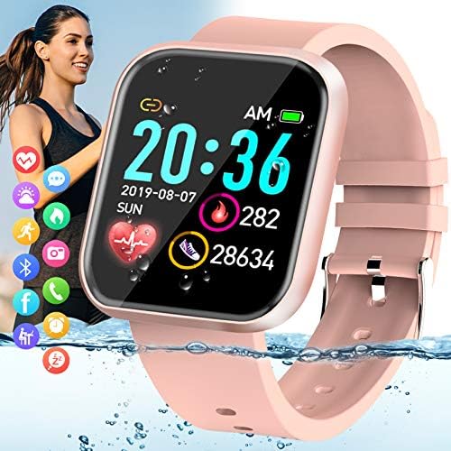 Pradory Smart Óra, Fitness Órát Tevékenység Tracker Vérnyomás pulzusmérő IP67 Vízálló Bluetooth Smartwatch Touch Képernyő Sports Tracker