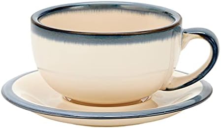 Sizikato Kő Porcelán csészéből Készlet, 11 Oz Tej Csésze Kávét