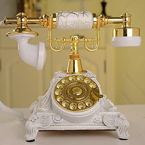 ALISALQ Európai Antik Telefon/Irodában, nappaliban, Magas Minőségű Lemezjátszó Vezetékes Telefon