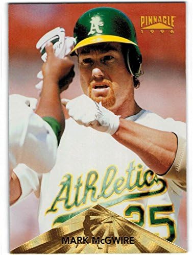 1996 Pinnacle Oakland Athletics Csapat Szett Jason Giambi & 2 Mark McGwire - 12 Kártyák