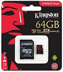 Szakmai MicroSDXC 64GB Dolgozik Canon PowerShot IXUS 330 HS SilverCard Egyedi által Ellenőrzött SanFlash, valamint a Kingston. (80MB/s)