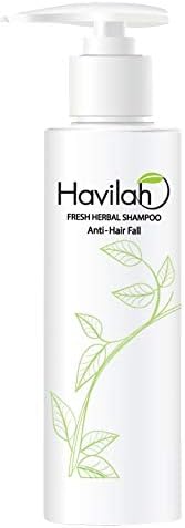Havilah segítő Gyógynövényes Sampon 300ml Megakadályozza a hajhullás Természetes Prémium Panpuri Aminosavak Javítás Haj Mosására DHL
