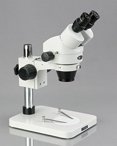 AmScope SM-1BSW2-L6W Professzionális Sztereó Zoom Binokuláris Mikroszkóp, WH10x Szemlencse, 3,5 X-225X Nagyítás, 0.7 X 4, 5 X Zoom