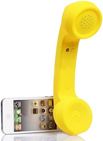 Vezeték nélküli Retro Telefonkagyló Kényelem Retro Telefon Készülék Fejhallgató egy Mobil Telefon, Kényelmes Hívás (Kék)