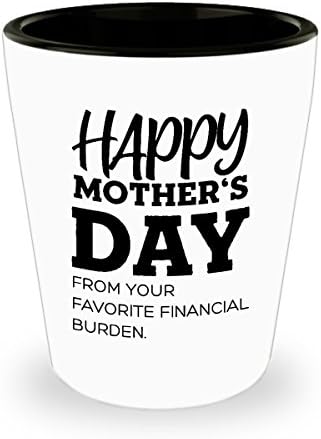 Vicces anyák Napi Ajándék Pohár Anya - a kedvenc pénzügyi teher - a Legjobb Születésnapi Ajándék A Lányod, Fiad
