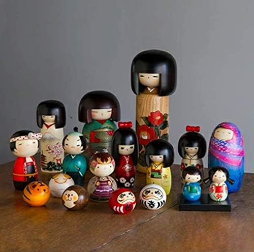 Usaburo Modern Japán Kokeshi Baba ( SHUNKOU ) , Japánban Készült, Gyűjthető Figurák, Hagyományos Mesterségek, a Lány a Kimonó