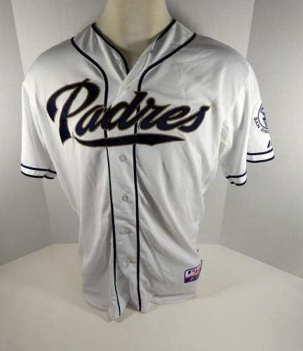 San Diego Padres Reyes 87 Játék Kiadott Fehér Jersey - Játék Használt MLB Mezek